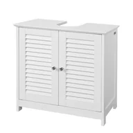 Szafki łazienkowe - SoBuy Szafka pod umywalkę, FRG237-W - miniaturka - grafika 1