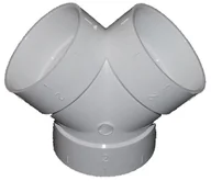 Odkurzacze przemysłowe - Trójnik 2x45 stopni - miniaturka - grafika 1