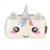 Piórniki - Starpak Piórnik Srebrny Unicorn 472163 - miniaturka - grafika 1