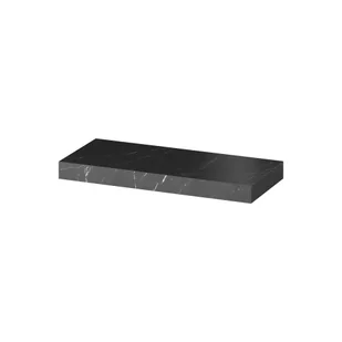 Blat łazienkowy Meissen Keramik Kontra 120x50 cm czarny mat S801-530 - Blaty meblowe i parapety okienne - miniaturka - grafika 1