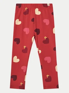 Gap Legginsy 525365 Czerwony Regular Fit - Legginsy - miniaturka - grafika 1