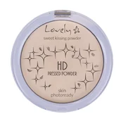 Pudry do twarzy - Lovely HD Pressed Powder transparentny matujący puder do twarzy z olejem jojoba 10g - miniaturka - grafika 1