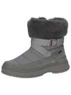 Kozaki damskie - Caprice Damskie ciepłe buty 9-26400-43, modne kozaki, taupe Comb, 41 EU, Taupe Comb, 41 EU - miniaturka - grafika 1