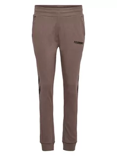 Spodnie sportowe damskie - Hummel Spodnie dresowe "Legacy" w kolorze brązowym - grafika 1