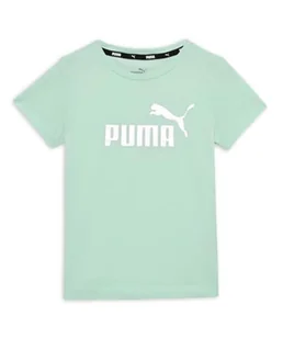 PUMA Koszulka dziewczęca Ess+ Logo G Tee - Koszulki dla dziewczynek - miniaturka - grafika 1