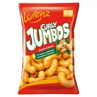 Chrupki - Lorenz Curly Jumbos Chrupki kukurydziane ze świeżo zmielonymi orzeszkami ziemnymi 100 g - miniaturka - grafika 1