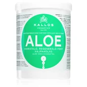 Maski do włosów - Kallos Aloe Hair Mask Maseczka aloesowa do włosów 1000ml - miniaturka - grafika 1