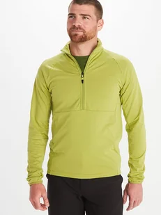 Marmot Bluza polarowa "Leconte" w kolorze zielonym - Odzież trekkingowa męska - miniaturka - grafika 1