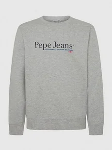 Pepe Jeans Bluza "Sean" w kolorze szarym - Bluzy męskie - miniaturka - grafika 1
