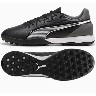 Buty piłkarskie Puma King Match Tt 107879-01 czarne - Piłka nożna - miniaturka - grafika 1