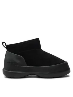 Moon Boot Śniegowce Luna Low Suede Boot 80D2480040 Czarny - Botki męskie - miniaturka - grafika 1