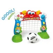 Zabawki interaktywne dla dzieci - Clementoni BRAMKA 2w1 UCZY PL 18M+ - miniaturka - grafika 1