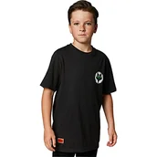 Odzież motocyklowa - Fox Youth Nobyl Basic Tee Black YM - miniaturka - grafika 1
