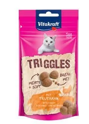 Vitakraft Vitakraft TRIGGLES indyk przysmak dla kota 40g 43165-uniw - Przysmaki dla psów - miniaturka - grafika 1