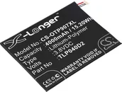 Baterie do telefonów - TECHTEK Baterie kompatybilny z [Alcatel] 9007T, One Touch Pixi 3 7, OT-9007 zastępuje TLP040D2 - miniaturka - grafika 1