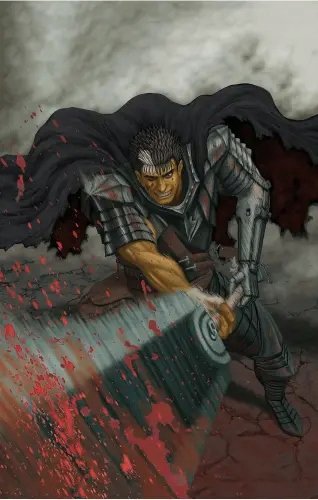 Plakat Anime Manga Berserk b_041 A1+ (custom)