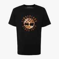 Koszulki męskie - TIMBERLAND T-SHIRT HOLIDAY FRONT GRAPHIC SS TEE - Timberland - miniaturka - grafika 1