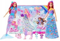 Lalki dla dziewczynek - Lalka Barbie Dreamtopia Kalendarz Adwentowy 24 niespodzianki lalka HRG90 - miniaturka - grafika 1