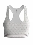 Bielizna sportowa damska - Damski biustonosz Guess Carrie Bralette - multikolor - miniaturka - grafika 1