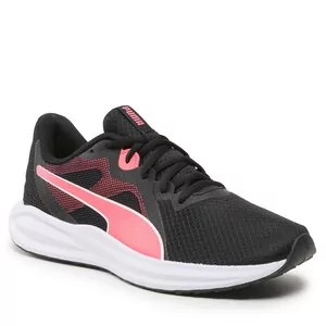 Buty dla dziewczynek - Buty Puma Twitch Runner Jr 384537 11 Puma Black/Loveable - grafika 1