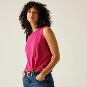 Koszulki i topy damskie - Regatta Bezrękawnik damski Fariene Różowy, Rozmiar: 40 - miniaturka - grafika 1