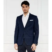 Marynarki męskie - BOSS BLACK Wełniana marynarka Hutson | Slim Fit - miniaturka - grafika 1