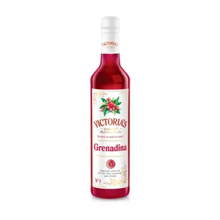 Victoria Cymes SYROP BARMAŃSKI GRENADINA 490ML - Syropy i koncentraty owocowe - miniaturka - grafika 1