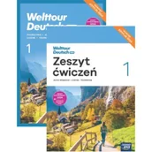Książki do nauki języka niemieckiego - Pakiet: Welttour Deutsch neu 1. Podręcznik i zeszyt ćwiczeń do języka niemieckiego dla liceum ogólnokształcącego i technikum. Edycja 2024 - miniaturka - grafika 1
