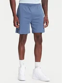 Spodenki męskie - Kappa Szorty sportowe Logo Korpo Cabas 303HZE0 Niebieski Regular Fit - miniaturka - grafika 1