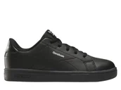 Buty dla chłopców - Buty dziecięce Reebok 100233903 REEBOK COURT CLEAN Czarne - miniaturka - grafika 1