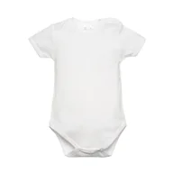 Body dla niemowląt - Body krótki rękaw unisex, biały/Olimpias - miniaturka - grafika 1