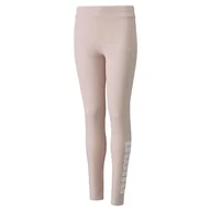 Legginsy - Legginsy dziewczęce Puma ALPHA różowe 85599236-140 - miniaturka - grafika 1
