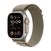 Smartwatch - Apple Watch Ultra 2 GPS + Cellular 49mm Tytan Alpine L Oliwkowy - miniaturka - grafika 1