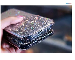 Wozinsky Star Glitter błyszczące etui pokrowiec z brokatem Xiaomi Mi 10T Pro / Mi 10T zielony - Etui i futerały do telefonów - miniaturka - grafika 14