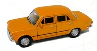 Samochody i pojazdy dla dzieci - Fiat 125p 1:39 żółty WELLY - miniaturka - grafika 1