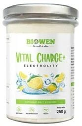 Elektrolity Vital Charge+ Biowen 250 g Cytryna - Układ pokarmowy Elektrolity Vital Charge+ Biowen 250 g Cytryna - Układ pokarmowy - miniaturka - grafika 1