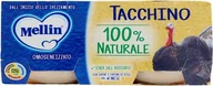Dania dla dzieci - Mellin Tacchino 80gr X2 obiadek z indyka - miniaturka - grafika 1