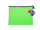 Długopisy - KOPERTA Z SUWAKIEM METALOWYM B5 29,5 x 21,5 CMZIELONA TETIS - miniaturka - grafika 1