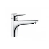 Baterie kuchenne - KLUDI 329440575 MIX jednouchwytowa bateria kuchenna, wyciągana obrotowa wylewka, do bezciśn, urządz, grz - miniaturka - grafika 1