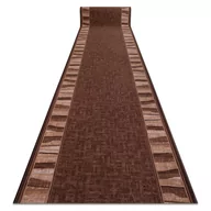 Dywany - CHODNIK podgumowany LINEA brąz 100cm , 100x220 cm - miniaturka - grafika 1
