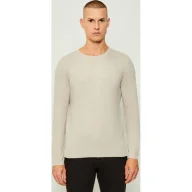 Swetry męskie - Karl Lagerfeld Wełniany sweter Slim Fit - miniaturka - grafika 1