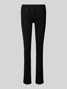 Jeansy o kroju skinny fit z 5 kieszeniami model ‘Midge’ - Spodnie damskie - miniaturka - grafika 1