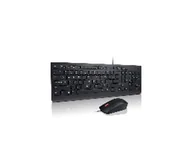 Zestawy myszka + klawiatura - Lenovo 4X30L79921 klawiatura Dołączona myszka Uniwersalne USB QWERTY British English Czarny - miniaturka - grafika 1
