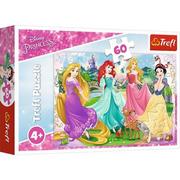 Puzzle - Trefl Puzzle 60 Ulubione księżniczki Disney Princess - miniaturka - grafika 1