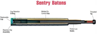ASP - Pałka teleskopowa S16 Sentry 16'' Santoprene - 52200 - Pałki obronne - miniaturka - grafika 7