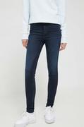 Spodnie damskie - Tommy Jeans jeansy damskie kolor granatowy - miniaturka - grafika 1