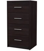 Komody - Minimalistyczna komoda z szufladami wenge - Gopox 5X - miniaturka - grafika 1