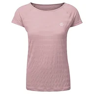 Koszulki i topy damskie - Dare 2b Damska koszulka Defy, Puder różowy, 36 PL - miniaturka - grafika 1
