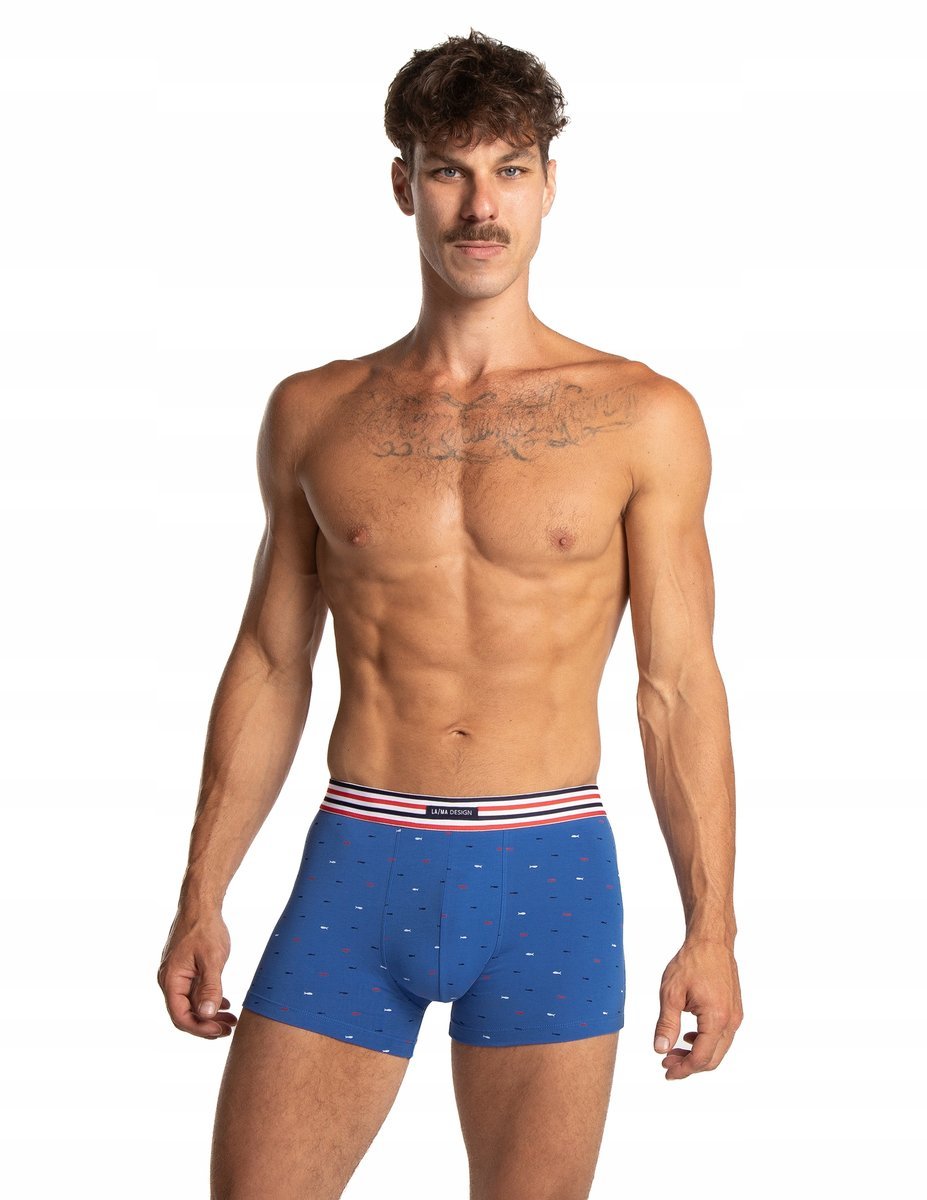 LAMA Szorty Męskie NIEBIESKIE r. L, 2 szt.