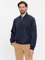 Kurtki męskie - Tommy Hilfiger Kurtka bomber MW0MW31642 Granatowy Regular Fit - miniaturka - grafika 1